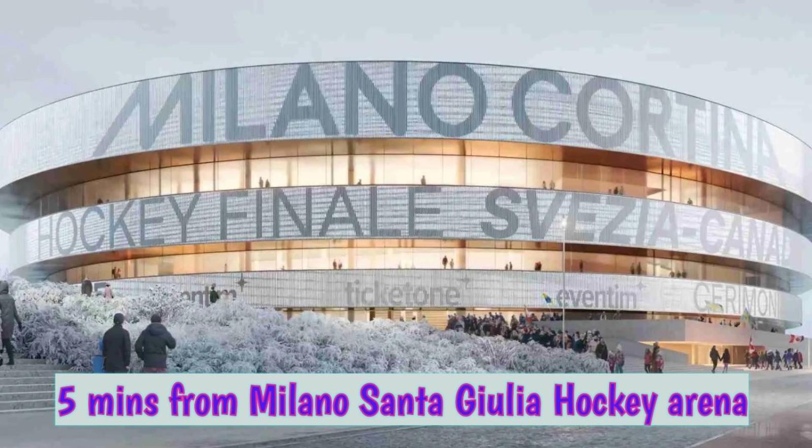Mini Loft Fabrique - Milano Santa Giulia Hockey Arena Apartamento Exterior foto
